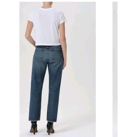 AGOLDE 90s Straight Jeans Imagine Wash Sz 23 | It-Girl Denim - Picture 2 of 13